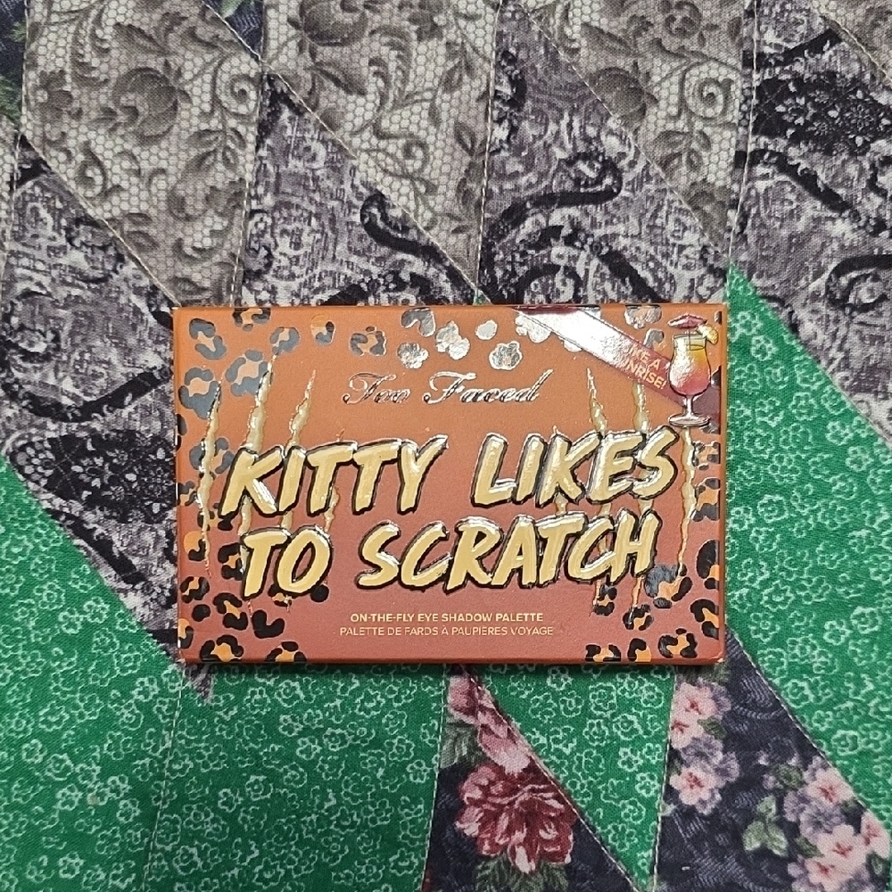 Too Faced Kitty Likes to Scratch Palette with Leopard Print